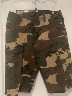 MENS CAMOUFLAGE DRESS/CASUAL SHORTS