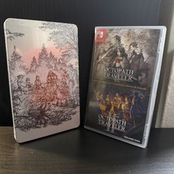 Octopath 1 / 2 + OT2 Steelbook NEW Nintendo Switch