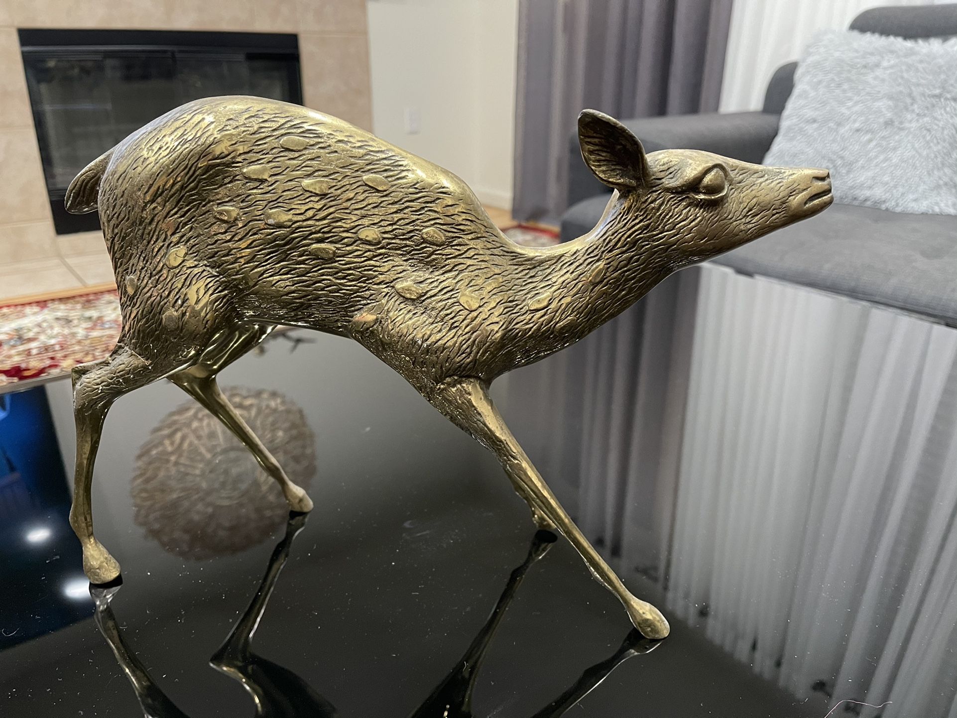 Brass Deer (Male And Female)