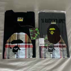 A Bathing Ape Check Tee
