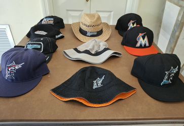 MIAMI/FLORIDA MARLINS CAPS HATS PRICED $5-15 MUST SEE 👀 