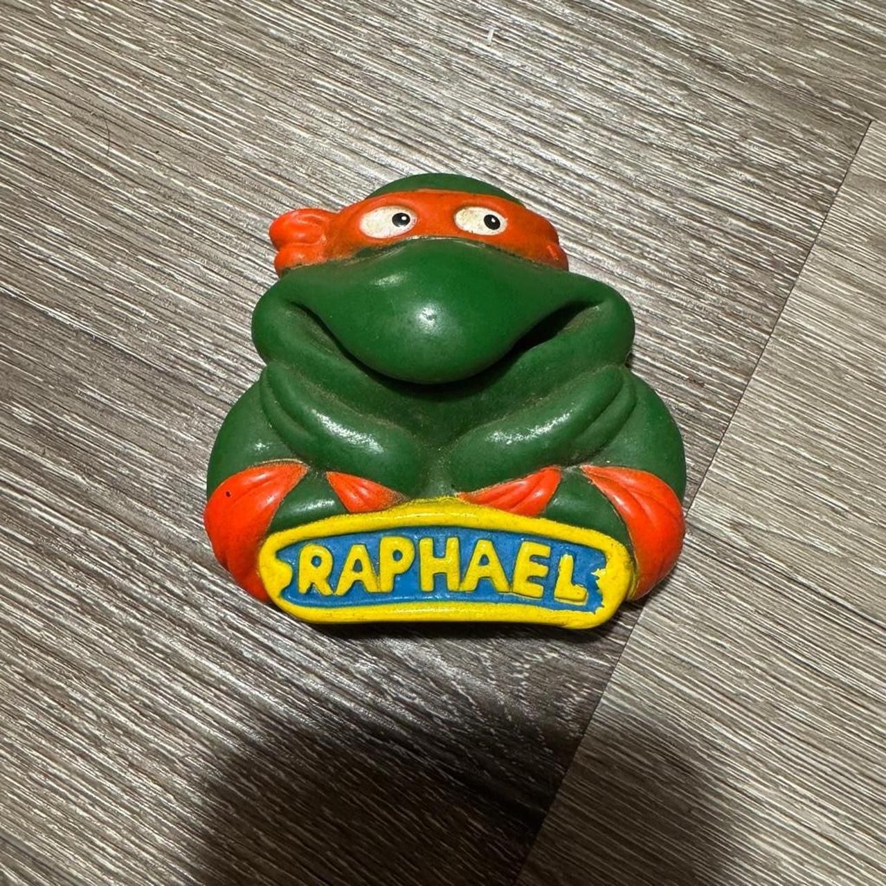 1989 TMNT Burger King Raphael Action Figure