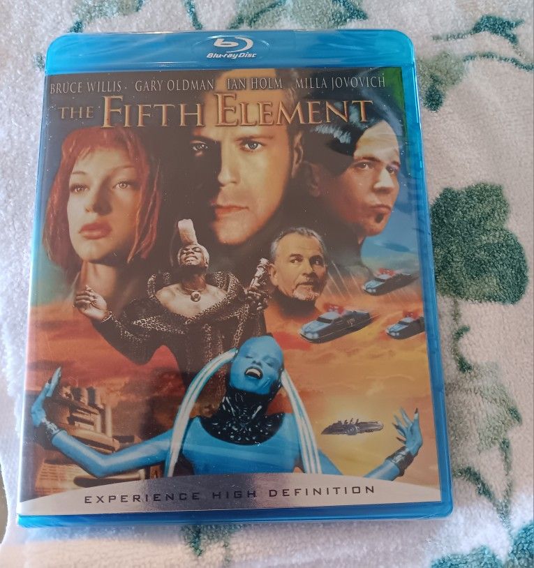 The Fifth Element Blu Ray Factory Sealed