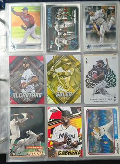 Marlins MLB sports cards