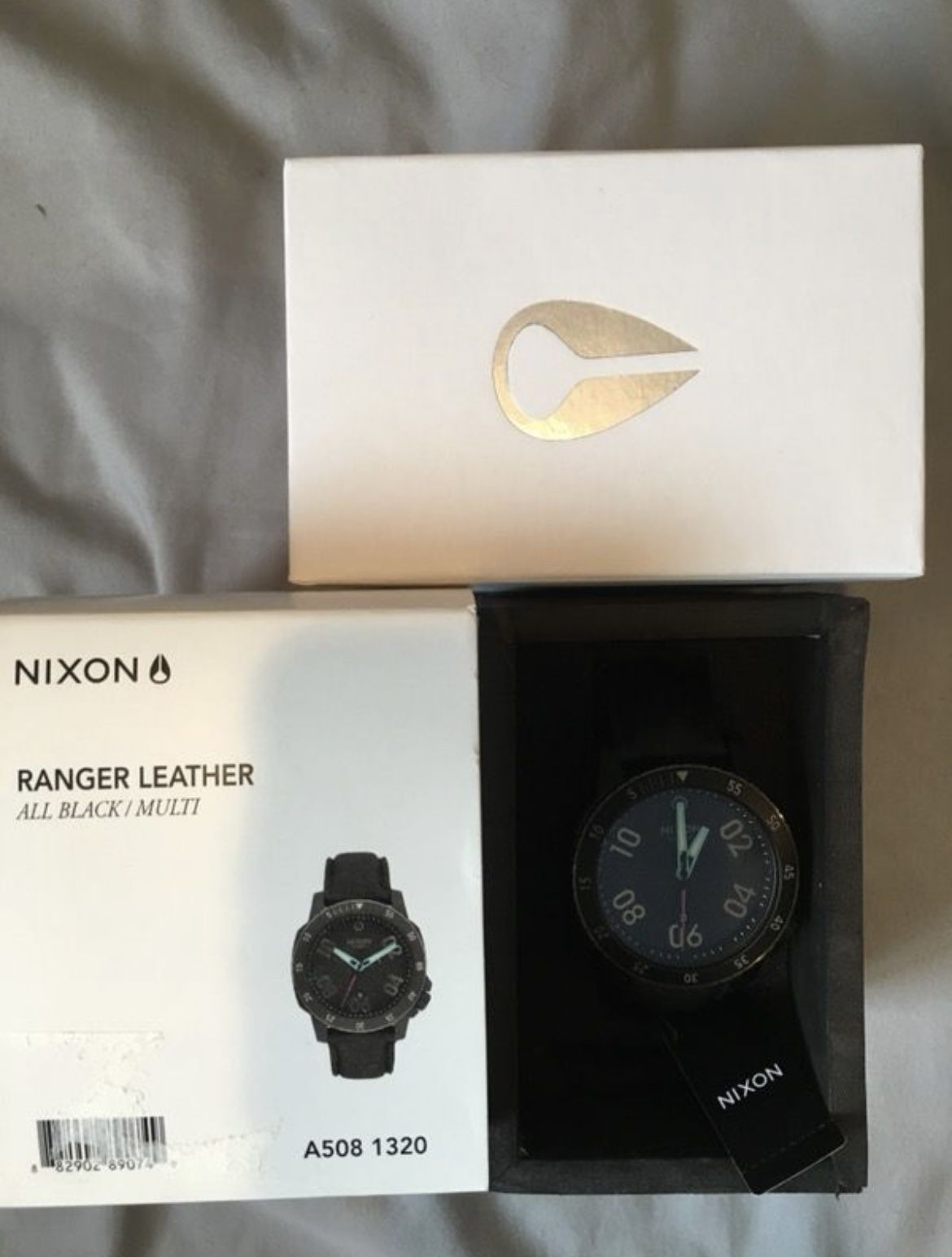 NIXON Ranger Leather (all black/ multi)