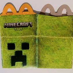 CREEPER HAPPY MEAL BOX | MINECRAFT MOVIE | MCDONALDS 2025