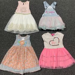 Girls 3T Bundle Of Tulle Dresses 