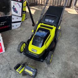 RYOBI 40V HP Brushless 20 in. Cordless Electric Battery Walk Behind Self-Propelled Mower with 6.0 Ah Battery and Charger 