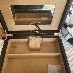 Croc Skin (faux) Locking Box Bobbi Brown