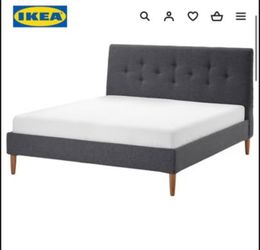 Ikea IDANÄS King Bedframe