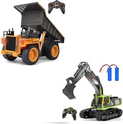 AA386-kolegend Remote Control Dump Truck Remote Control Excavator Toy
