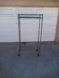 Better Homes & Garden -  Heavy Duty Double Hanging Garment Rolling Rack