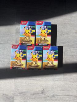 Pokémon 30th Celebration Booster Bundle x5
