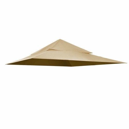 Gazebo Top Replacement for Sunjoy L-GZ339PAL Canopy Cover 12.8'x10.7'