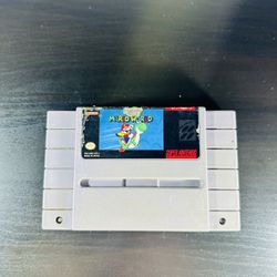 Super Mario World for the Super Nintendo Entertainment System