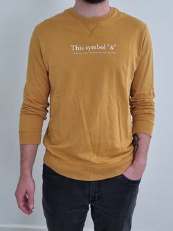 Men Yellowish Sweater (M)