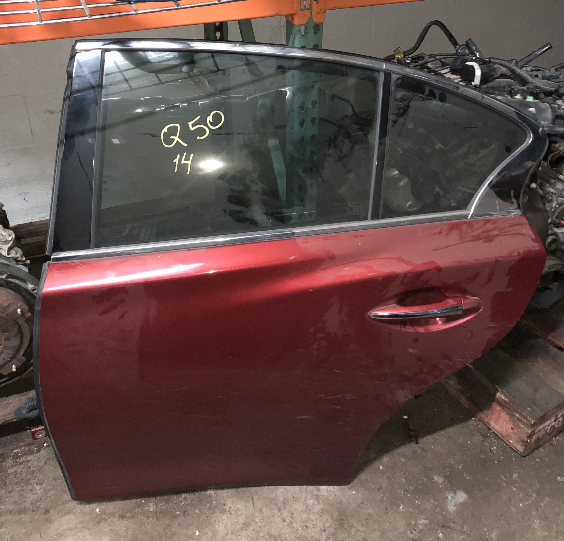 Infiniti q50 parts parting out front rear door left right doors seats engine transmission