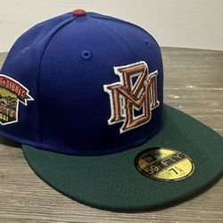 Size 7 1/4 - Hatclub Exclusive New Era 59Fifty In Store Drop Milwaukee Brewers Designed By Monster Brims