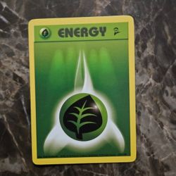Pokemon Base Set 2 Grass Energy