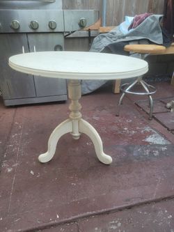 Side table small solid wood