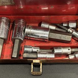 Proto Tools SAE, 3/8” & 1/2” Drive,  10 pc Hex Bit Socket Set. 1/8 - 5/8 USA.