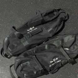 Adjustable Sandbags (25–75 lbs) – 2 Available