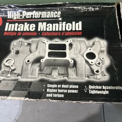 Holley Intake Manifold Chevy Small Block V8 ( Engine Parts 