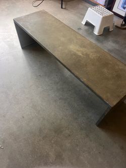 CB2 Metal Coffee/End Table or Bench