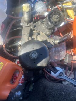 99-06 GMC Chevy Truck Water Pump, Pulley , And Thermostat 