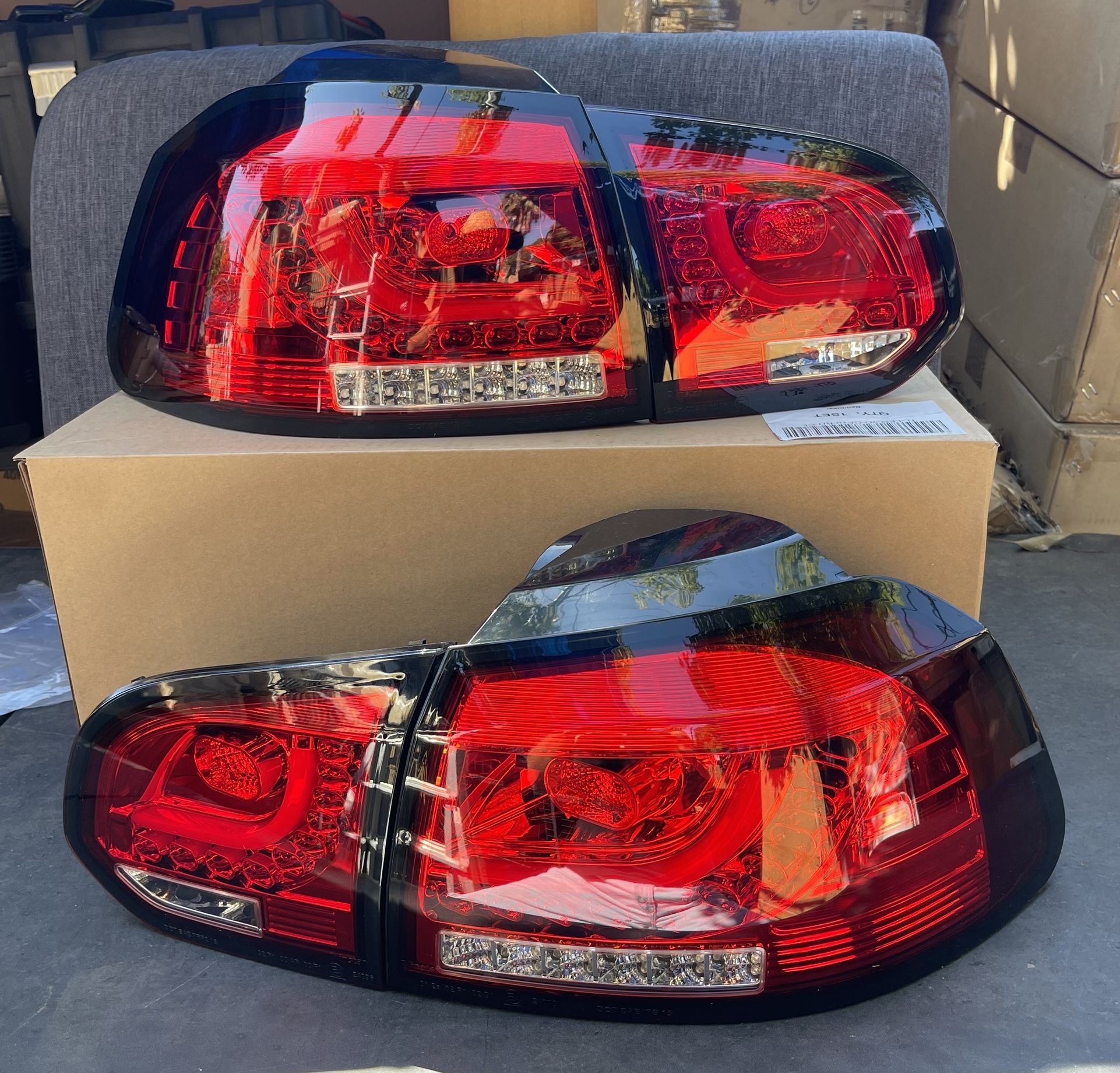 2010 to 2014 Volkswagen Golf Hatchback LED Tail Lights