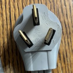 Gray Range Appliance Power Cord - 6-ft 50-Amp 3-Prong