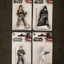 Assorted Star Wars Figurines