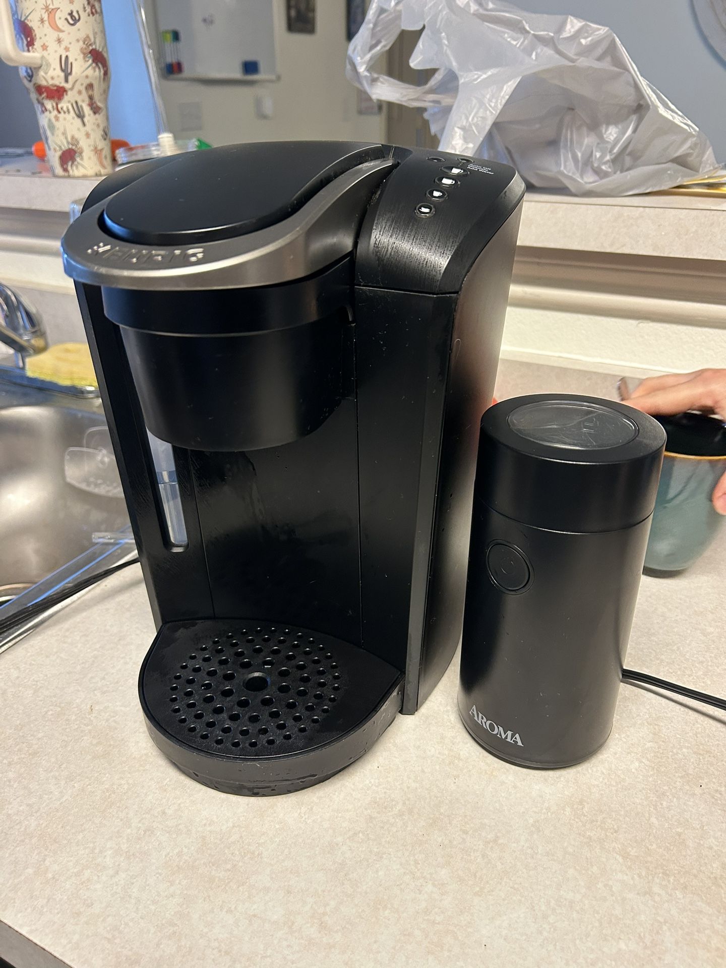 Coffee Maker And Grinder
