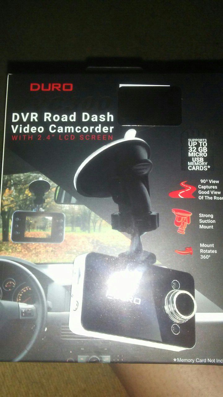 Road dash video camcorder