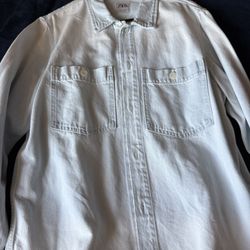 Zara Men’s Denim Jacket Large 