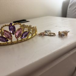 Rapunzel costume jewelry 