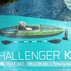 Intex Challenger K1 one Person Sit-in Kayak 
