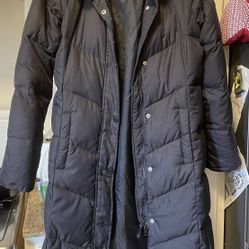 Tommy Jilfiger Long Jacket Small  Hooded