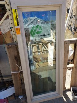 #3009 Single Hung Vinyl Sand Window with HPSC Glass