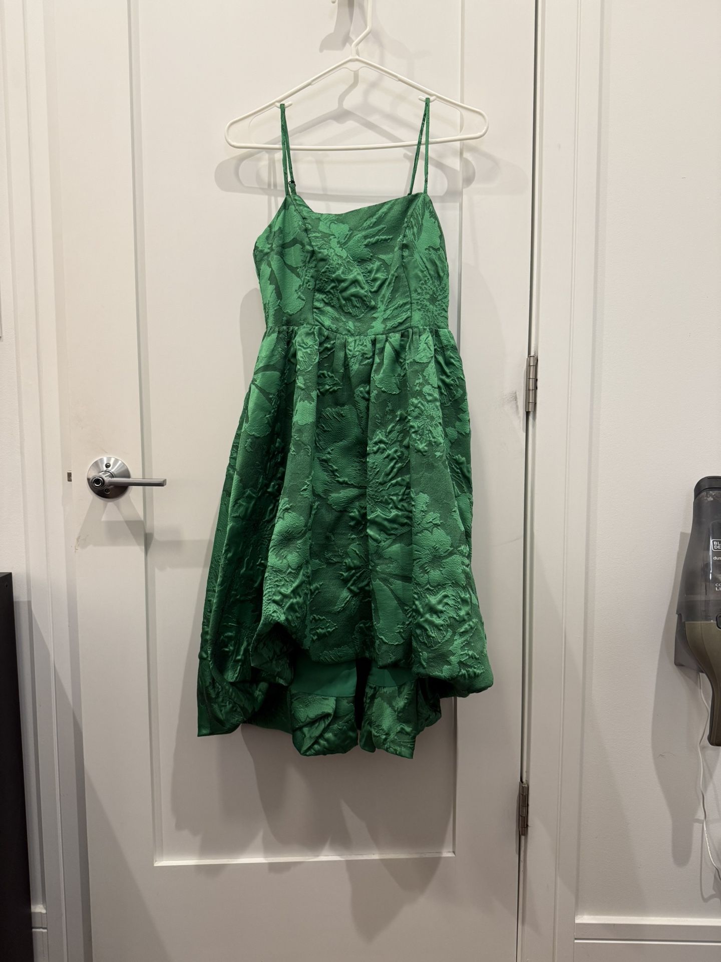 Emerald Green Anthropologie Cocktail Dress