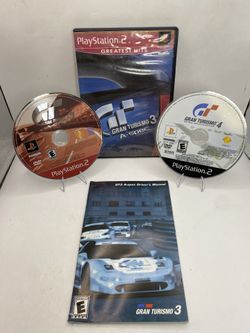 Gran Turismo 3 A Spec 4 PlayStation 2 PS2 CIB Complete Game Racing GT 3 & 4