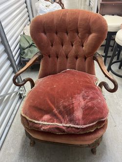 Antique Hoof Foot Victorian Chair