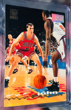 1993-94 Stadium Club John Paxson 1st Day Issue #92 SP! Chicago Bulls