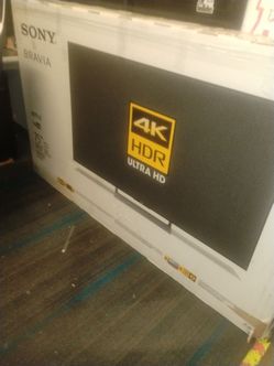 Sony bravia 4k HDR ultra hd 75" with Netflix u tube