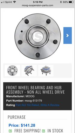 Hub assembly with abs sensor