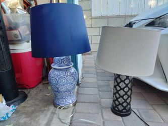 Two Lamps In Perfect Condition