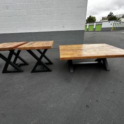 **Ashley’s Wesling Rectangular Coffee Table** With End Table’s**