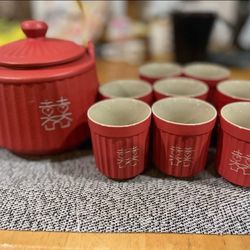 Traditional Chinese Wedding Tea Set