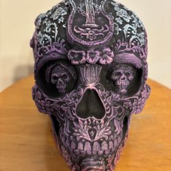 Detailed Concrete Skull