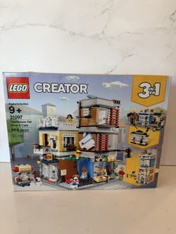 (31097) LEGO Creator: Townhouse Pet Shop & Cafe Building Town New Sealed Retired $90